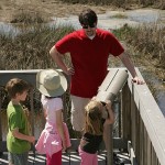 400px-Father_with_children_visiting_the_nature